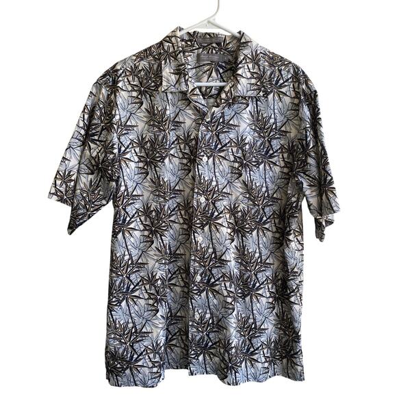 Daniel Cremieux Other - Daniel Cremieux Mens Hawaiin Bamboo Print Shirt Size L